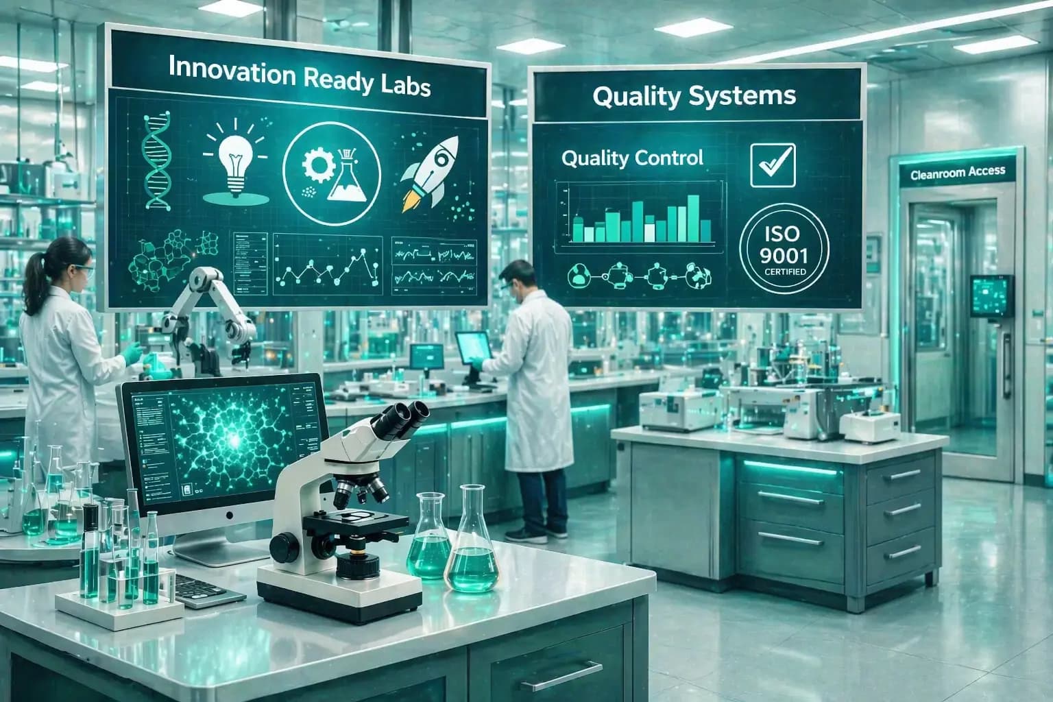 Laboratory and process facility